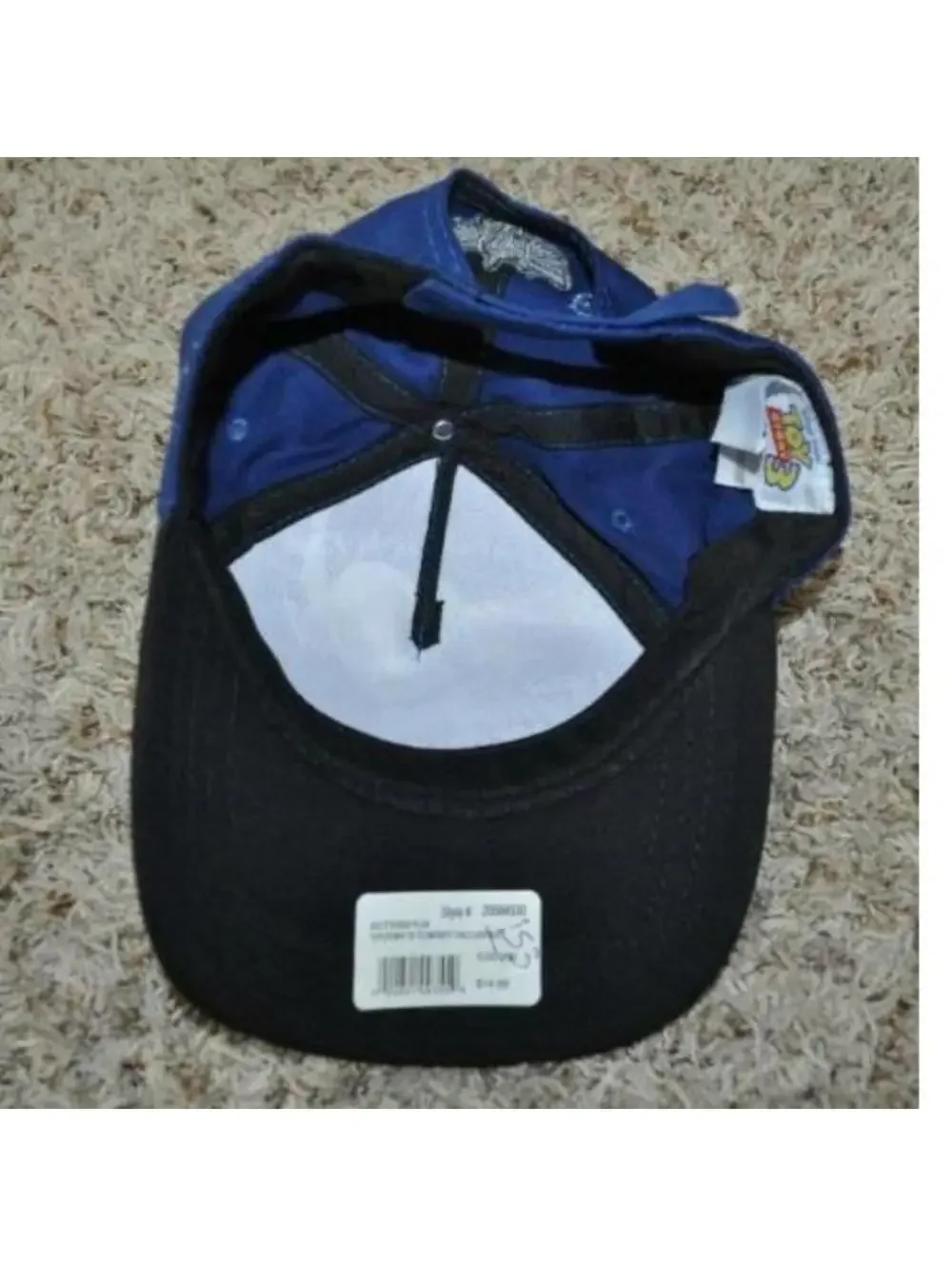 Boys Disney Toy Story Baseball Hat Child Youth Blue Cap Adjustable Curved Bill
